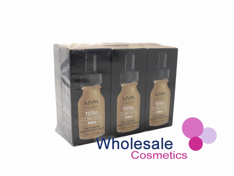 6 x NYX Total Control Drop Pro Foundation - 10 BUFF